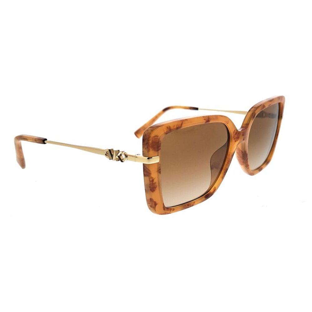 Michael Kors 0MK2174U 39153B Castellina Square Marigold Tortoise  Sunglasses - Picture 3 of 6